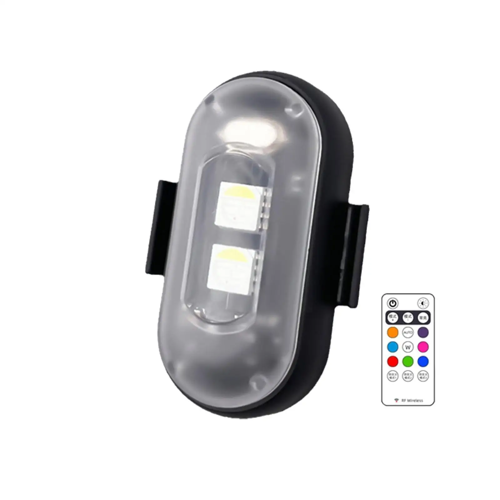 Motorcycle Remote Control Strobe Light USB Charging Waterproof Pilot Lamp Turn Anti-collision Motor Car Indicator Signal Mo X2X9
Motorcycle Remote Control Strobe Light USB Charging Waterproof Pilot Lamp Turn Anti-collision Motor Car Indicator Signal Mo X2X9
