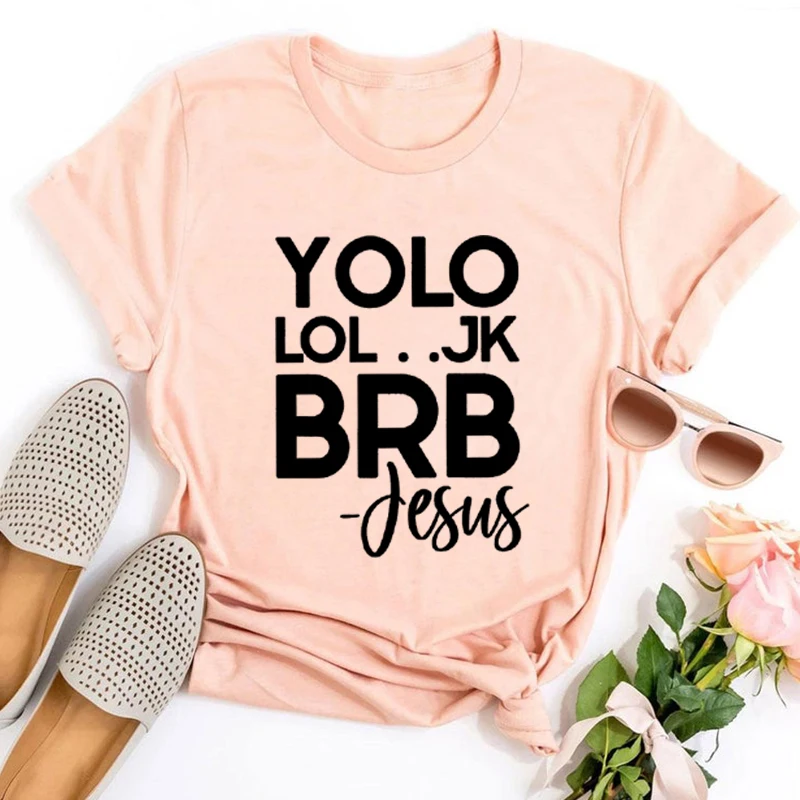 Jesus Shirt Funny Religious Shirts Women Clothing Funny Faith T-Shirt Humorous Jesus Saying Tshirt Christian Tee Aesthetic M
Jesus Shirt Funny Religious Shirts Women Clothing Funny Faith T-Shirt Humorous Jesus Saying Tshirt Christian Tee Aesthetic M