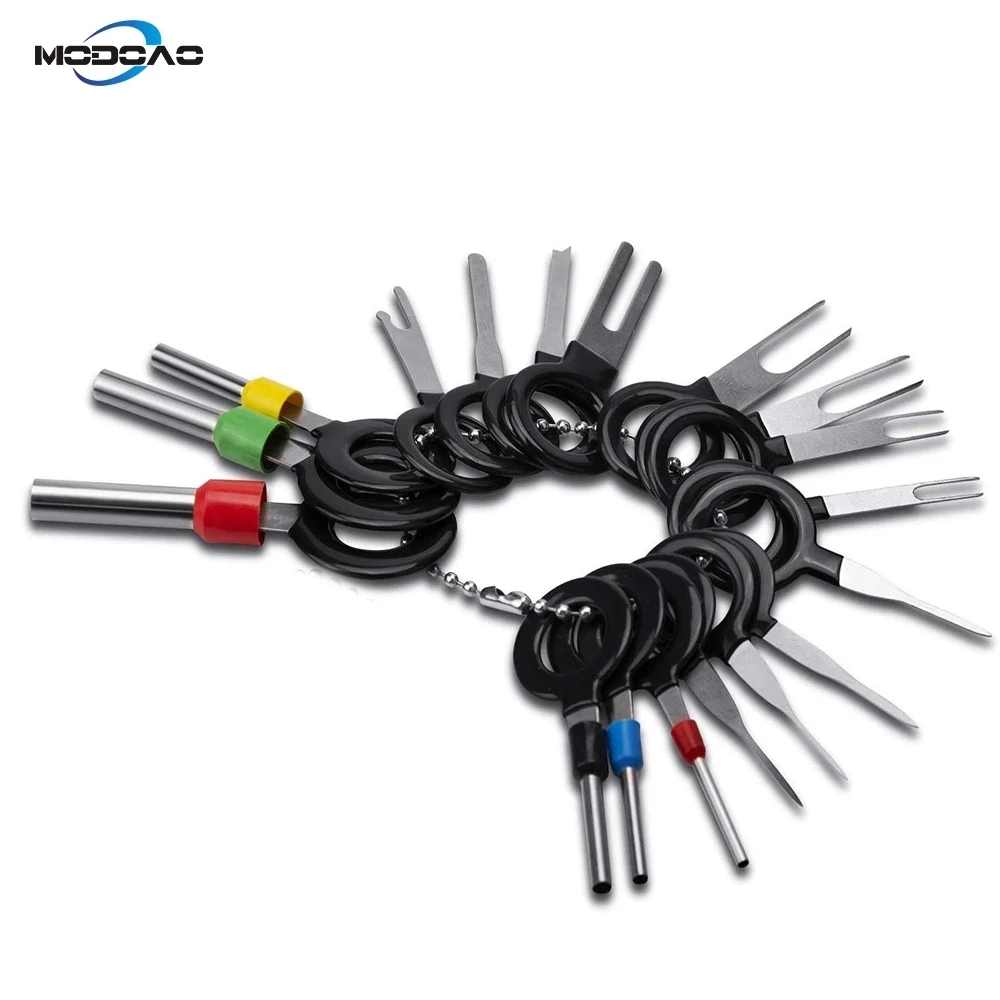 11/18/26/36pcs Car Terminal Removal Tool Wire Plug Connector Extractor Puller Release Pin Extractor Kit For Car Plug Repair Tool
11/18/26/36pcs Car Terminal Removal Tool Wire Plug Connector Extractor Puller Release Pin Extractor Kit For Car Plug Repair Tool