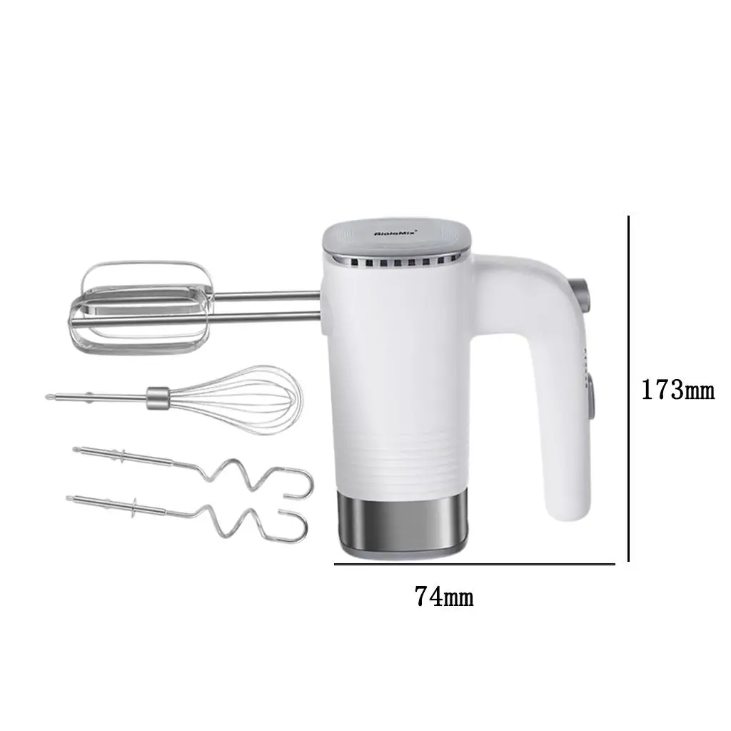 Hand Mixer with Dough Hooks Whisk Foam Maker for Coffee Cappuccino Hot Chocolate
Hand Mixer with Dough Hooks Whisk Foam Maker for Coffee Cappuccino Hot Chocolate