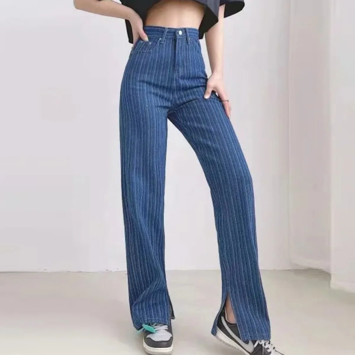 Woman High Waist Trousers Femme Jeans Y2k Denim Straight Pants 2022 Jean Ladies spring autumn pant
Woman High Waist Trousers Femme Jeans Y2k Denim Straight Pants 2022 Jean Ladies spring autumn pant