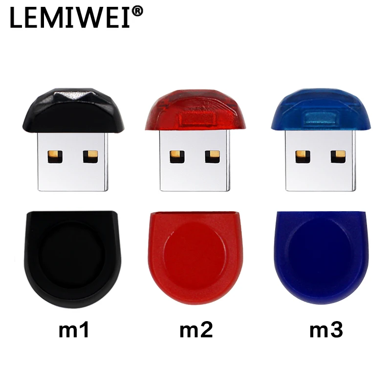 Lemiwei Mini USB Flash Drive High Quality 32GB 64GB Colorful Tiny U Disk Pendrive 4GB 8GB 16GB Pen Stick Memory | Компьютеры и офис