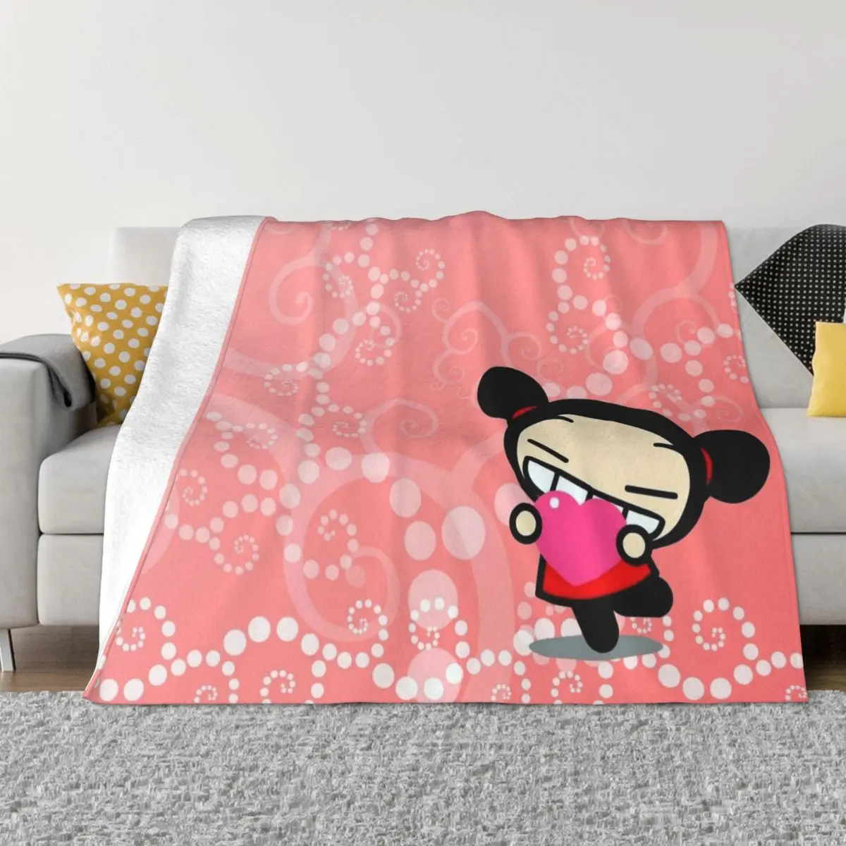 Pucca China Dolls Popular Cartoon Star Blanket Flannel Decoration Lover Portable Home Bedspread
Pucca China Dolls Popular Cartoon Star Blanket Flannel Decoration Lover Portable Home Bedspread