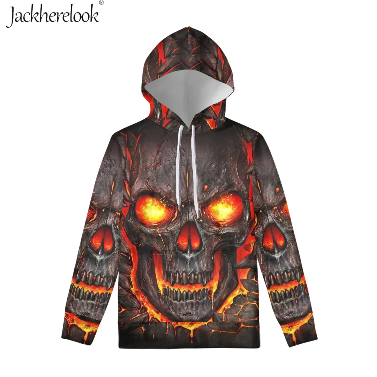 Jackherelook Hoodie for Women Halloween Gifts Lava Skull Printed Autumn/Winter Thin Sweatshirt Hooded Long Sleeve Casual moletom
Jackherelook Hoodie for Women Halloween Gifts Lava Skull Printed Autumn/Winter Thin Sweatshirt Hooded Long Sleeve Casual moletom