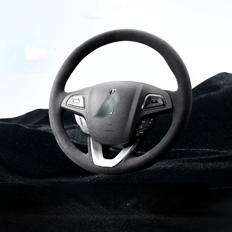 Чехол рулевого колеса для Lincoln Corsair nautilus mkz Aviator mkc continental Custom, алькантара, ручная работа, интерьер автомобиля
Чехол рулевого колеса для Lincoln Corsair nautilus mkz Aviator mkc continental Custom, алькантара, ручная работа, интерьер автомобиля