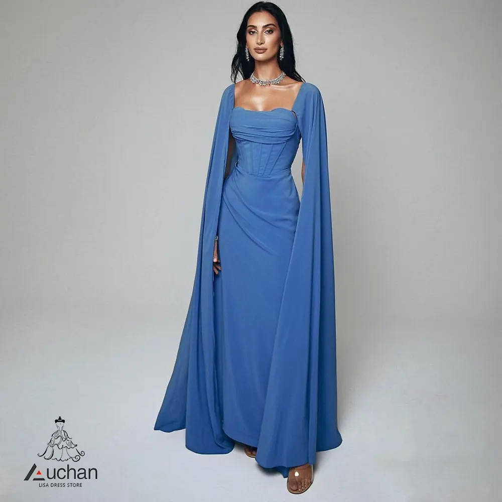 Auchan Square Prom Dress Evening Dress Long Sleeves Ankle Length Elegant Wedding Party Formal Gowns For Women Arabic
Auchan Square Prom Dress Evening Dress Long Sleeves Ankle Length Elegant Wedding Party Formal Gowns For Women Arabic