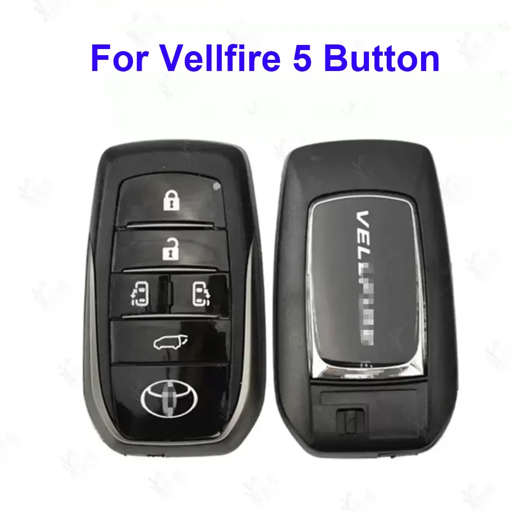 Корпус дистанционного ключа для Toyota Alphard Previa Vellfire Alpha, модифицированный контроллер складных ключей