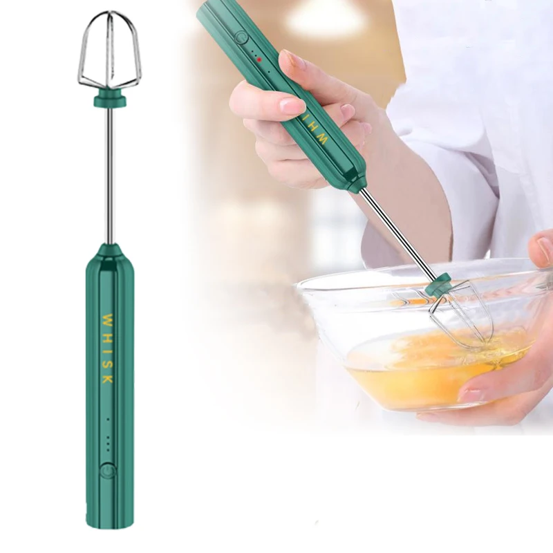 Electric Handheld Egg Beater Mini 304 Stainless Steel Egg Whisk Blender Mixer Self Turning Egg Stirrer Household Kitchen Tools
Electric Handheld Egg Beater Mini 304 Stainless Steel Egg Whisk Blender Mixer Self Turning Egg Stirrer Household Kitchen Tools