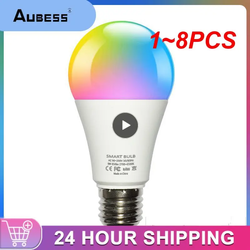 Умная лампа E27 с поддержкой Wi-Fi, 1-8 шт.
Умная лампа E27 с поддержкой Wi-Fi, 1-8 шт.