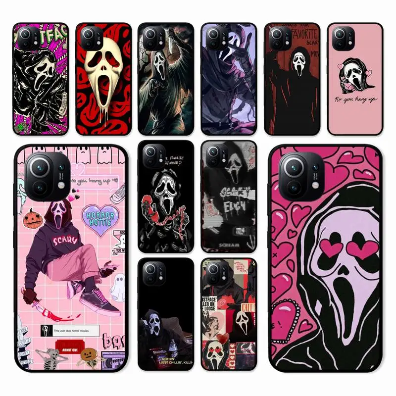 Ghostface horror Scream art pattern Phone Case For Xiaomi Mi Note 10 Pro 8 Lite 9 Se 10T 6X 6 5X 5 F1 Mix 2S Max 2 3 Cover
Ghostface horror Scream art pattern Phone Case For Xiaomi Mi Note 10 Pro 8 Lite 9 Se 10T 6X 6 5X 5 F1 Mix 2S Max 2 3 Cover