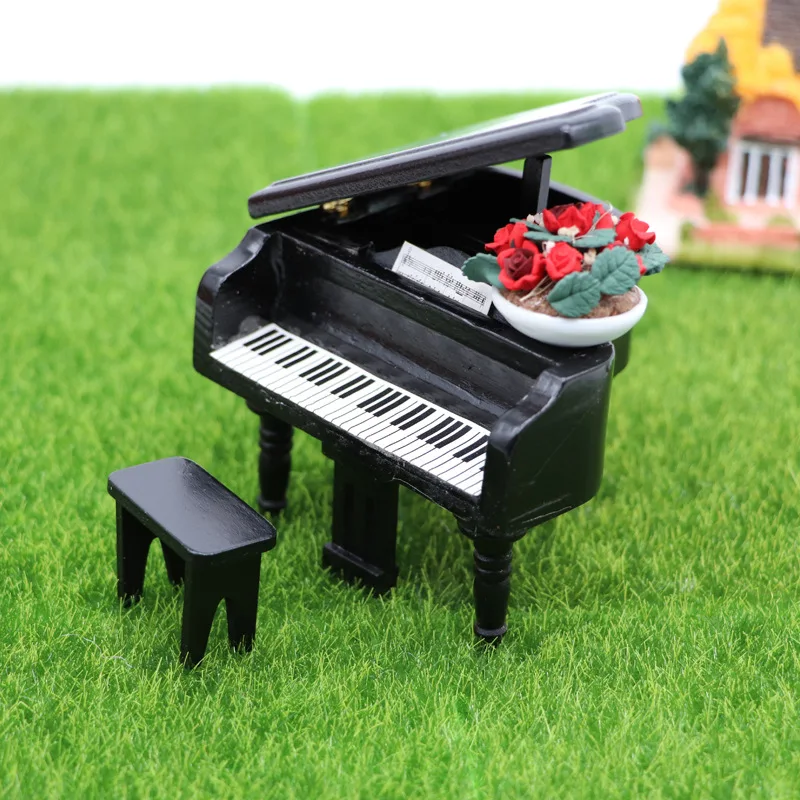 Dollhouse Decoration Accessories 1:12 Miniature Scene Model Mini Piano Ornaments Ornament Play Toy
Dollhouse Decoration Accessories 1:12 Miniature Scene Model Mini Piano Ornaments Ornament Play Toy