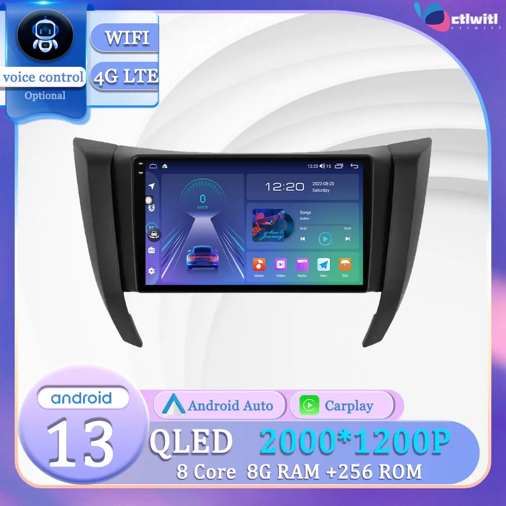 Android 13 For Nissan Navara D23 IV 4 2014 - 2021 Touch Screen Carplay Radio Navigation Autoradio Videp Player Multimedia
Android 13 For Nissan Navara D23 IV 4 2014 - 2021 Touch Screen Carplay Radio Navigation Autoradio Videp Player Multimedia