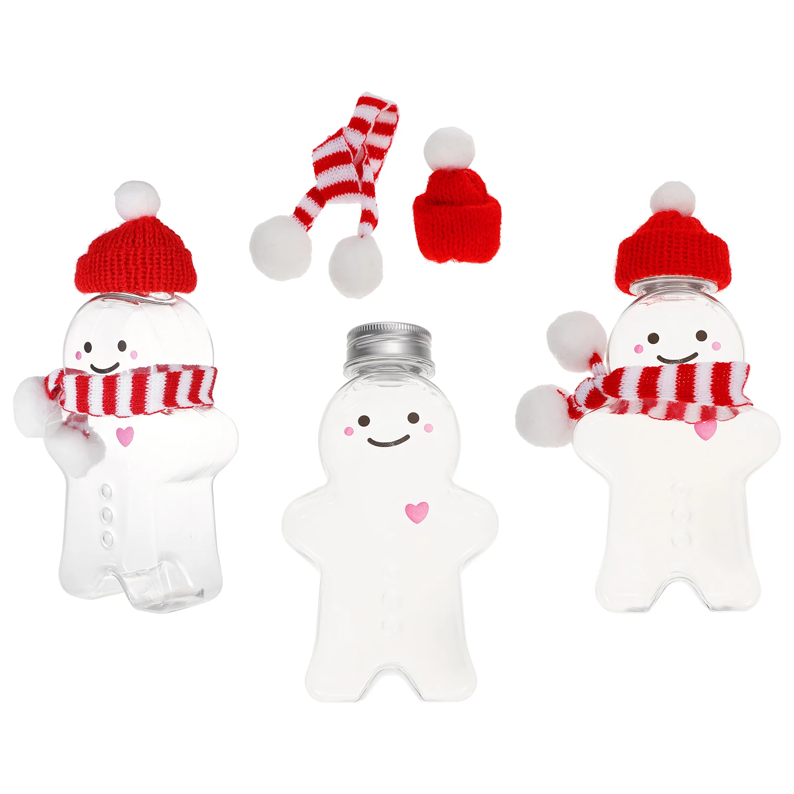 Bottles Bottlechristmas Water Juicedrink Refillable Lids Gingerbreadbeverage Empty Man Smoothie Containers Yogurt Caps Candy
Bottles Bottlechristmas Water Juicedrink Refillable Lids Gingerbreadbeverage Empty Man Smoothie Containers Yogurt Caps Candy
