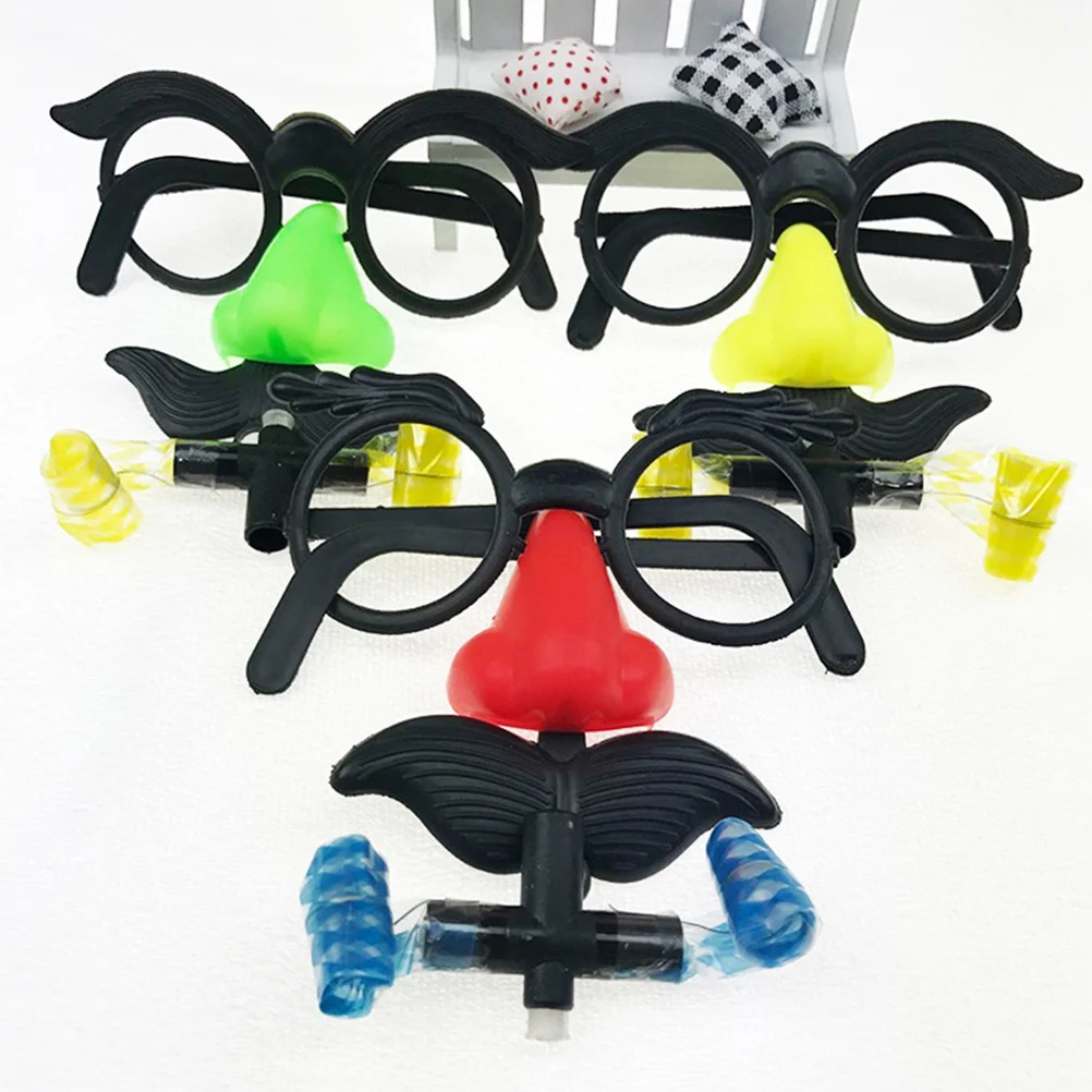 5 PCS Chidrens Toys Prank Glasses Nose Child Playsets Mustache Disguise Children's 
5 PCS Chidrens Toys Prank Glasses Nose Child Playsets Mustache Disguise Children's