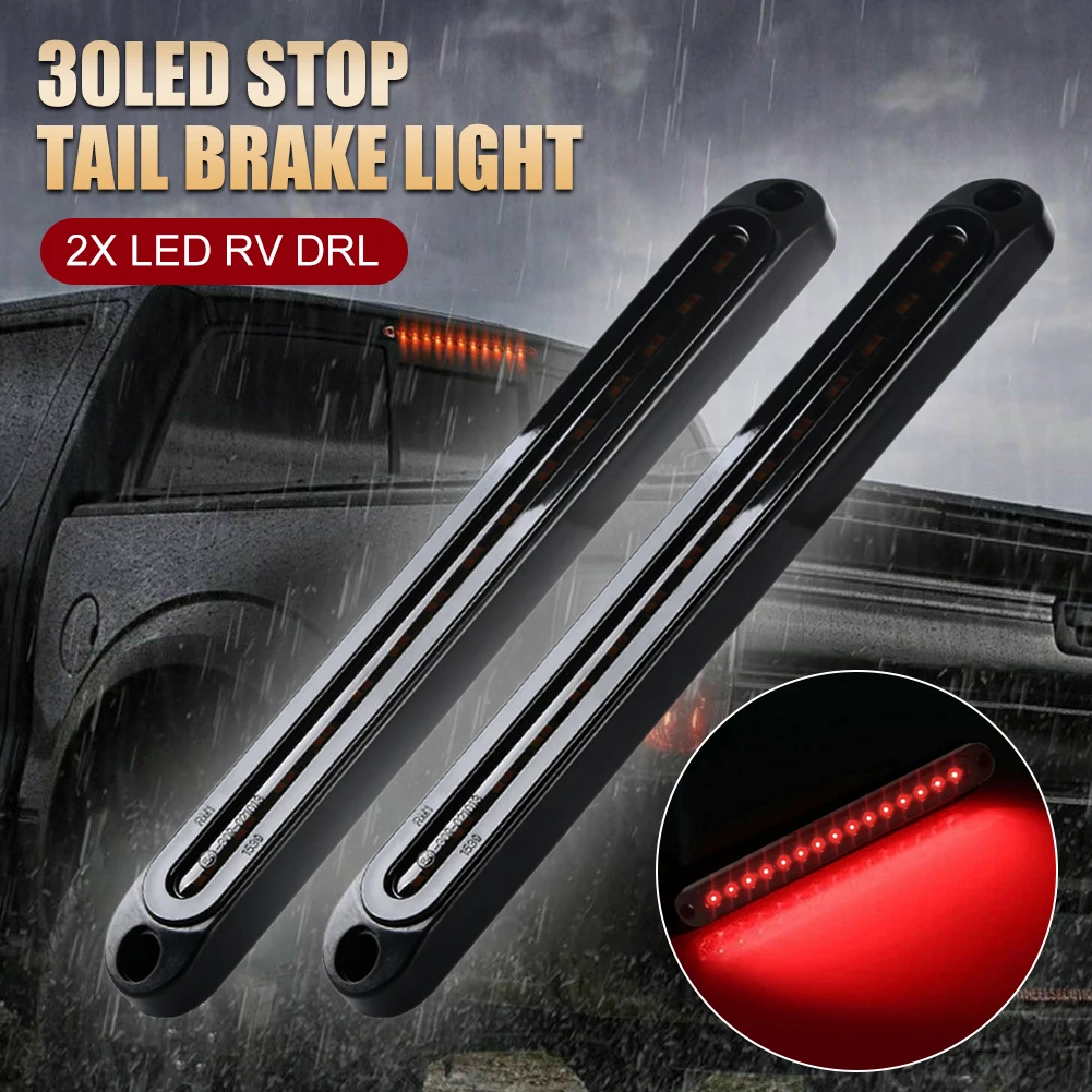 30LED Truck Warning Light 12V-24V Side Marker Taillight Flowing Turn Signal DRL Brake Light for Car RV Trailer Truck Van Pickup
30LED Truck Warning Light 12V-24V Side Marker Taillight Flowing Turn Signal DRL Brake Light for Car RV Trailer Truck Van Pickup
