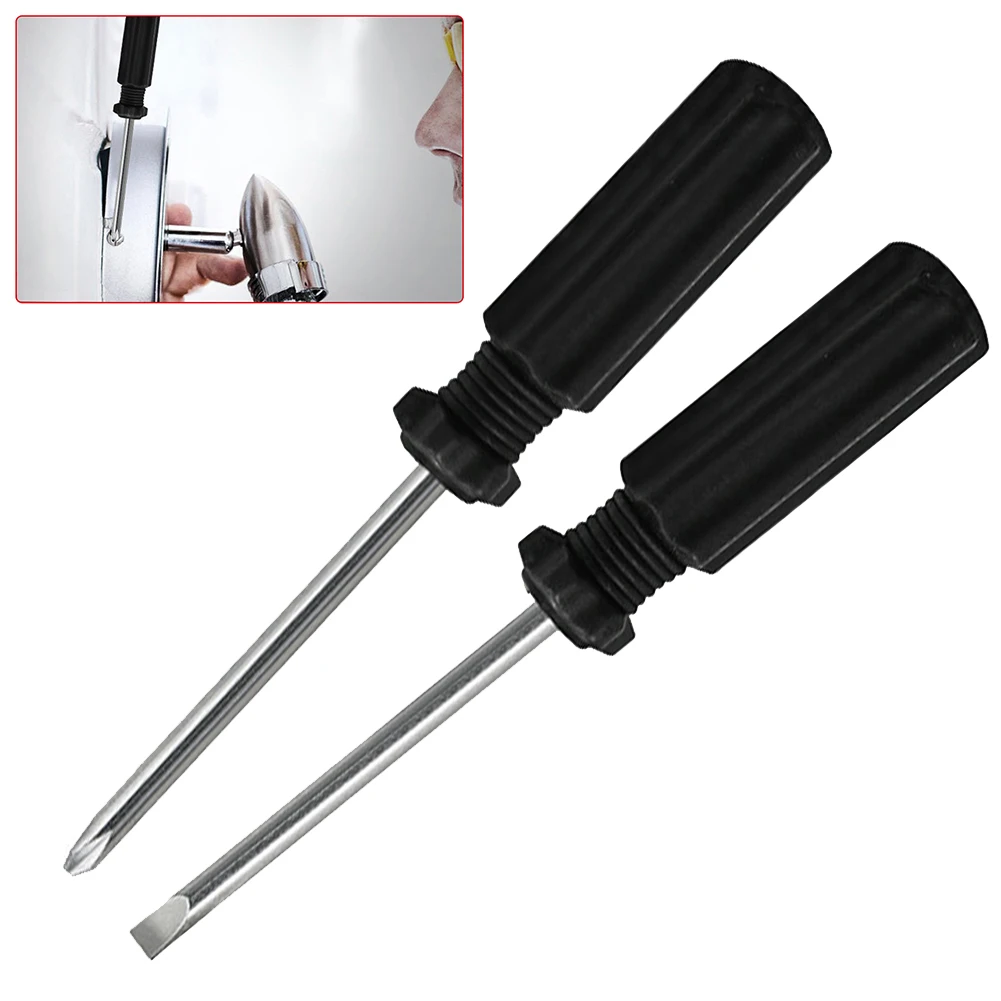 4mm 4.13Inch Mini Screwdriver Slotted-Pozidriv Cross Head Non-Slip Screwdriver Bit Hand Repair Tools
4mm 4.13Inch Mini Screwdriver Slotted-Pozidriv Cross Head Non-Slip Screwdriver Bit Hand Repair Tools