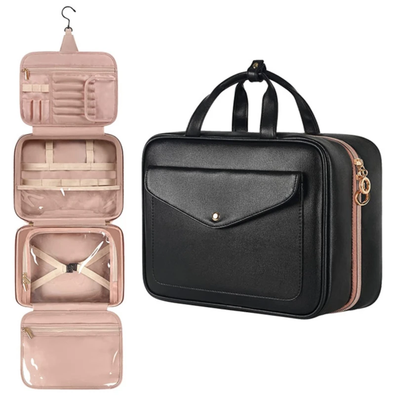 1pc High Capacity Makeup Bag Travel Cosmetic Bag Waterproof Toiletries Wash Storage Bags Travel Kit Ladies Beauty Bags Organizer
1pc High Capacity Makeup Bag Travel Cosmetic Bag Waterproof Toiletries Wash Storage Bags Travel Kit Ladies Beauty Bags Organizer