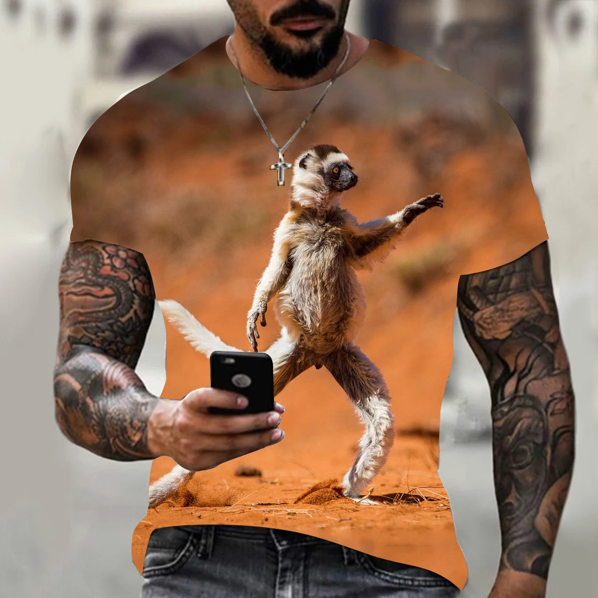 Fashion 3D Dog Print Casual T-Shirt O-neck Shirts Plus Size Streetwear Funny Animal Pattern Summer Short Sleeve Casual Cool Tops
Fashion 3D Dog Print Casual T-Shirt O-neck Shirts Plus Size Streetwear Funny Animal Pattern Summer Short Sleeve Casual Cool Tops