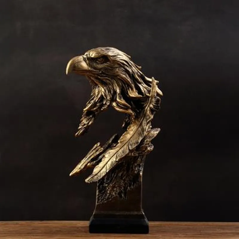 2020 European style eagle head sculpture, animal head statue, home office shop desktop decoration crafts
2020 European style eagle head sculpture, animal head statue, home office shop desktop decoration crafts