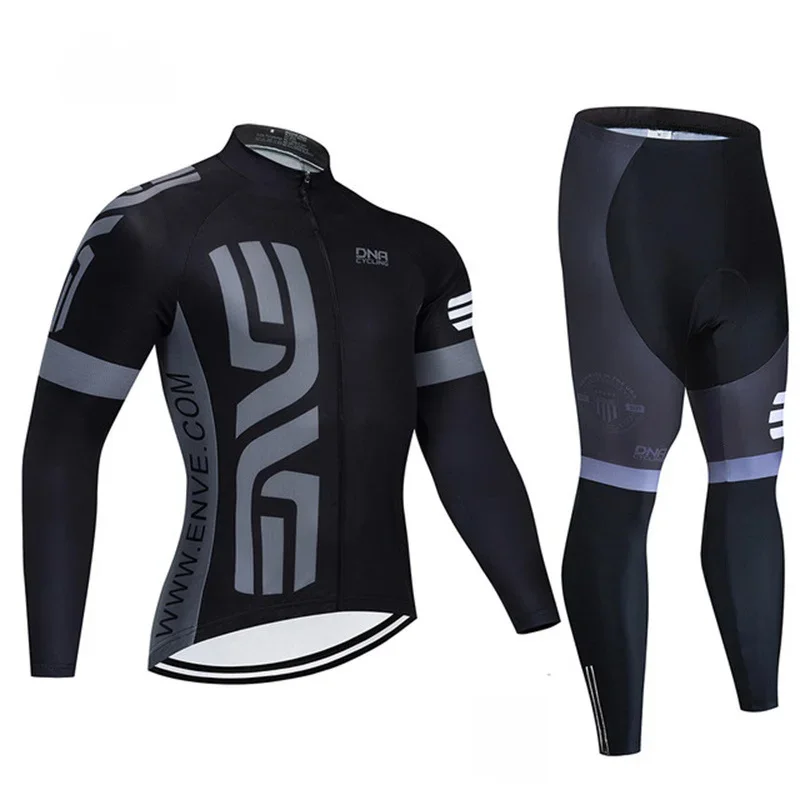 Cycling Jersey Long Sleeve Set for Men Bicycle Trousers with Gel Padding Breathable
Cycling Jersey Long Sleeve Set for Men Bicycle Trousers with Gel Padding Breathable