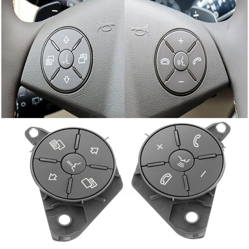 Комплект кнопок износа внутреннего рулевого колеса, 2 шт., для Mercedes W164 ML GL 2010-2012 W251 R Class, все модели для автомобилей с левым приводом
Комплект кнопок износа внутреннего рулевого колеса, 2 шт., для Mercedes W164 ML GL 2010-2012 W251 R Class, все модели для автомобилей с левым приводом