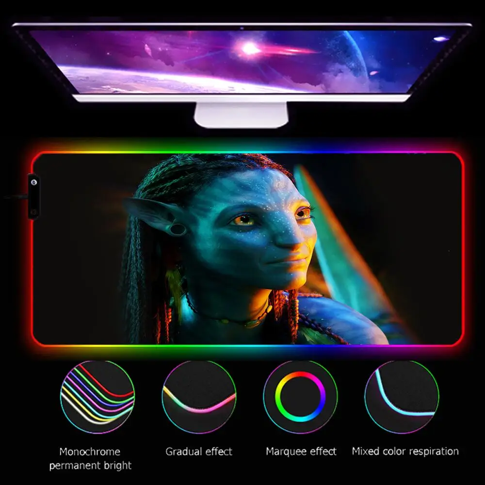 Коврик для игровой мыши с подсветкой, большой компьютерный RGB коврик для мыши, Настольный коврик для компьютера, клавиатура, аксессуары для ...
Коврик для игровой мыши с подсветкой, большой компьютерный RGB коврик для мыши, Настольный коврик для компьютера, клавиатура, аксессуары для ...