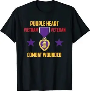 Футболка Purple Heart Vietnam Veteran Design, отличный подарок
Футболка Purple Heart Vietnam Veteran Design, отличный подарок