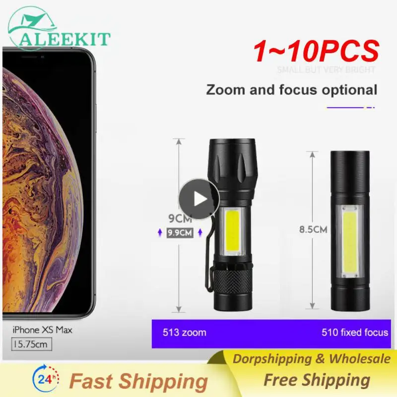 1~10PCS Zoom Focus Mini Led Flashlight Built In Battery XP-G Q5 Lamp Lantern Work Light rechargeable Mini Flashlight 
1~10PCS Zoom Focus Mini Led Flashlight Built In Battery XP-G Q5 Lamp Lantern Work Light rechargeable Mini Flashlight