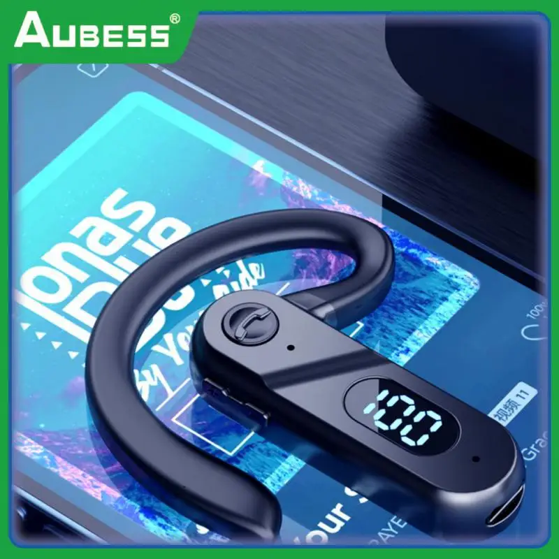 Wireless Earbuds Digital Display With Microphone Bone Conduction Headset Stereo Tws Headphone Business Earphone Single Earbuds
Wireless Earbuds Digital Display With Microphone Bone Conduction Headset Stereo Tws Headphone Business Earphone Single Earbuds