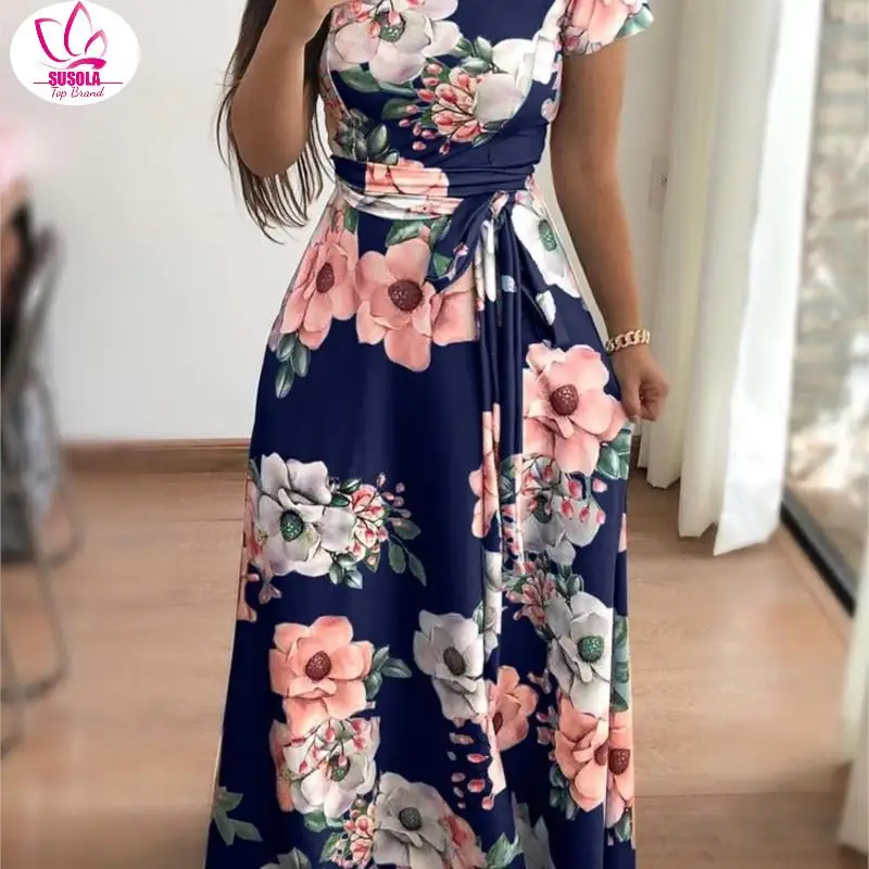 Women Autumn Dress 2022 Casual Long Sleeve Long Dress Boho Floral Print Maxi Dress Turtleneck Bandage Elegant Dresses Vestidos
Women Autumn Dress 2022 Casual Long Sleeve Long Dress Boho Floral Print Maxi Dress Turtleneck Bandage Elegant Dresses Vestidos