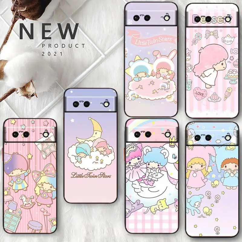 Little Twin Stars Cute For Google Pixel 7 6 Pro 6A 5A 5 4 4A XL 5G Black Phone Case Shell Soft Silicone Fundas Coque Capa
Little Twin Stars Cute For Google Pixel 7 6 Pro 6A 5A 5 4 4A XL 5G Black Phone Case Shell Soft Silicone Fundas Coque Capa