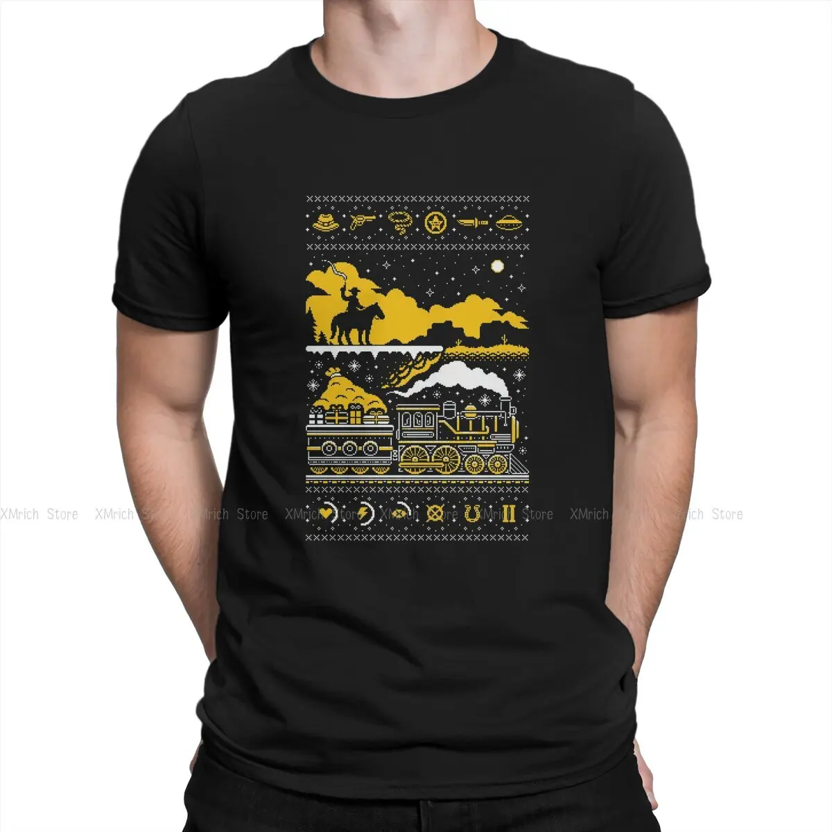 Men T-Shirts RED HOLIDAY Funny Pure Cotton Tees Short Sleeve Red Dead Redemption T Shirts Round Collar Clothing Classic
Men T-Shirts RED HOLIDAY Funny Pure Cotton Tees Short Sleeve Red Dead Redemption T Shirts Round Collar Clothing Classic