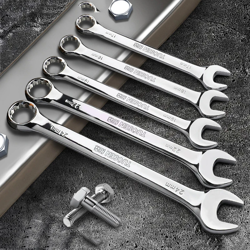 Hardware Tools Multi-function Open End Plum Blossom Mirror Dual-use Wrench Double-headed Manual Large Size Plum Open Wrench
Hardware Tools Multi-function Open End Plum Blossom Mirror Dual-use Wrench Double-headed Manual Large Size Plum Open Wrench
