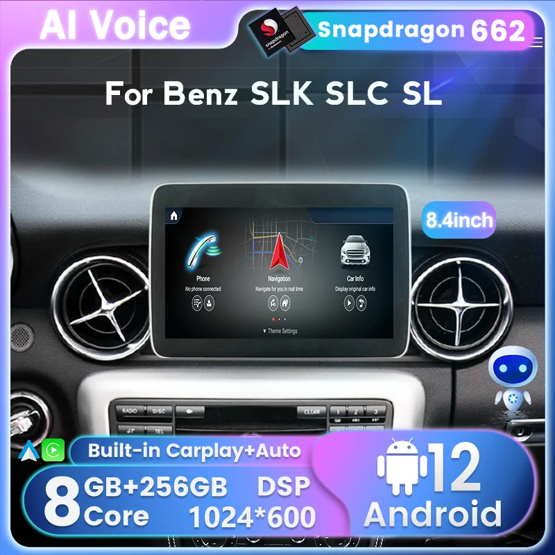 андроид12 автомагнитола For Мерседес SL-класс For r172 mercedes benz SLK SL CLASS R231 2011-2015 Штатная магнитола GPS-навигация android мультимедиа автомобиля головное ...
андроид12 автомагнитола For Мерседес SL-класс For r172 mercedes benz SLK SL CLASS R231 2011-2015 Штатная магнитола GPS-навигация android мультимедиа автомобиля головное ...