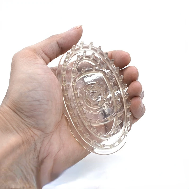 Handheld Transparent Scalp Shampoo Massage Brush Washing Shower Hair Comb Mini Head Meridian Massage Comb Massage Tools
Handheld Transparent Scalp Shampoo Massage Brush Washing Shower Hair Comb Mini Head Meridian Massage Comb Massage Tools