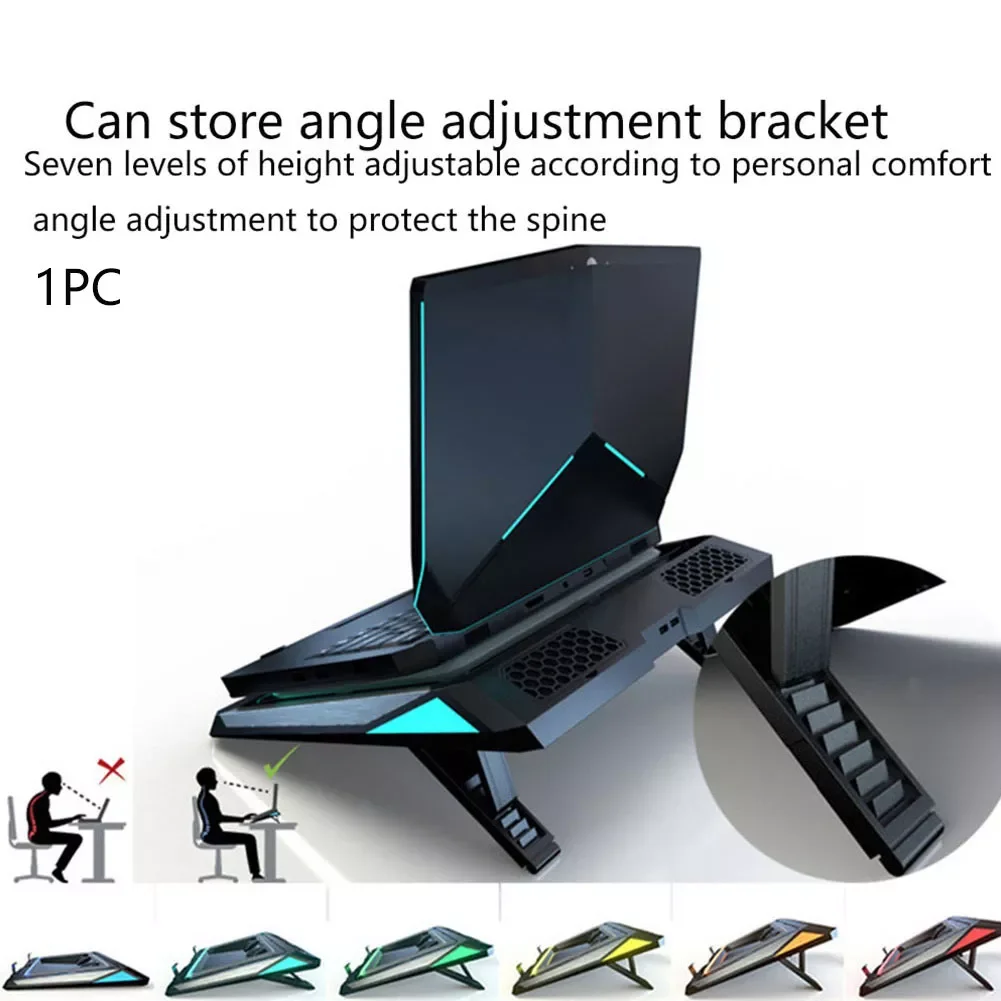 Notebook Cooler Home Office Adjustable Mounts Stand Double Blower With Dust Filter Laptop Cooling Pad USB For Gaming Universal
Notebook Cooler Home Office Adjustable Mounts Stand Double Blower With Dust Filter Laptop Cooling Pad USB For Gaming Universal