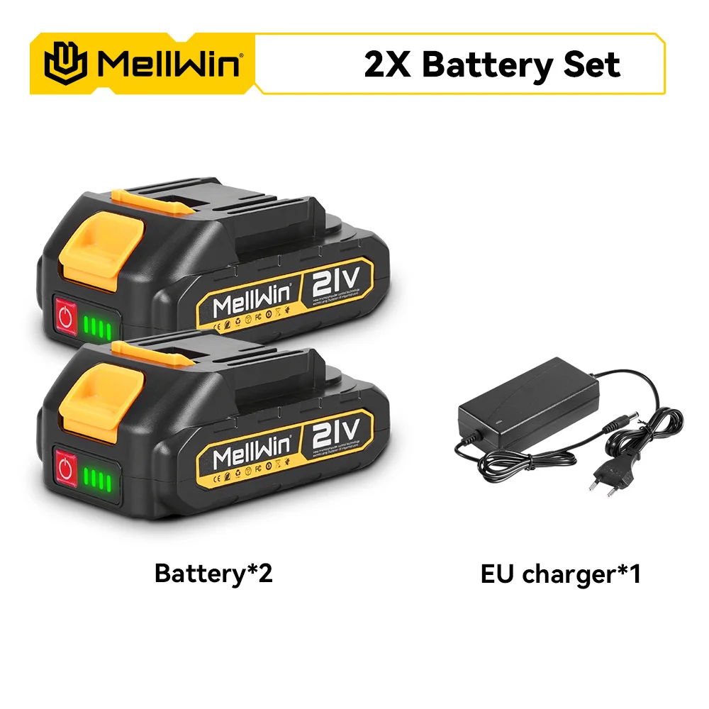 MELLWIN Аккумулятор 7500 мАч для Makita 18 В
MELLWIN Аккумулятор 7500 мАч для Makita 18 В