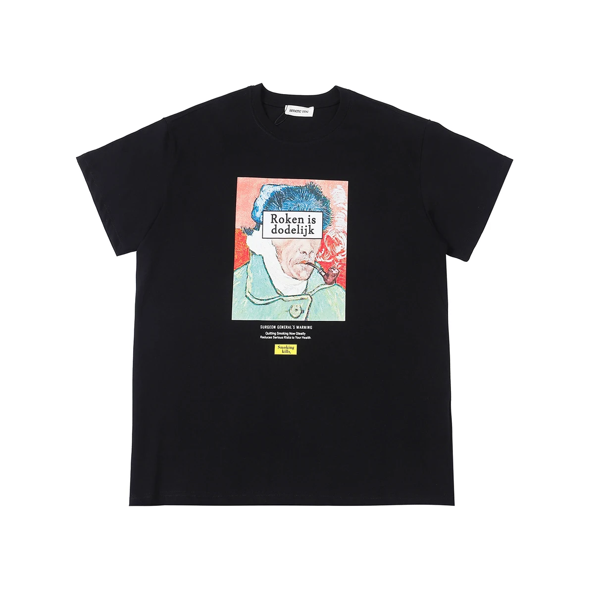 2022 New Men's T-shirt Cotton Good Quality Loose Fashion Van Gogh Self Portrait Print Unisex Tee
2022 New Men's T-shirt Cotton Good Quality Loose Fashion Van Gogh Self Portrait Print Unisex Tee