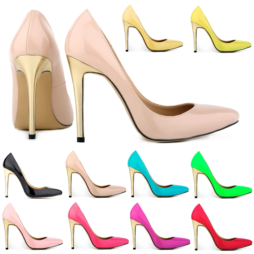 2022 Fashion Gold Stiletto Women Pumps Patent Leather Autumn Bride Shoes High Heels Pointed Toe Sexy Ladies Party Shoes Dress 42
2022 Fashion Gold Stiletto Women Pumps Patent Leather Autumn Bride Shoes High Heels Pointed Toe Sexy Ladies Party Shoes Dress 42