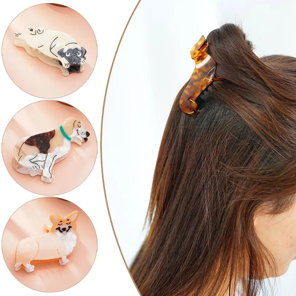 French Cute Animal Dog Dachshund Acetate Hair Clip Shark Claw Hairpin Fashion Head Accessories For Women Girls Speciral Gif H6N6 
French Cute Animal Dog Dachshund Acetate Hair Clip Shark Claw Hairpin Fashion Head Accessories For Women Girls Speciral Gif H6N6