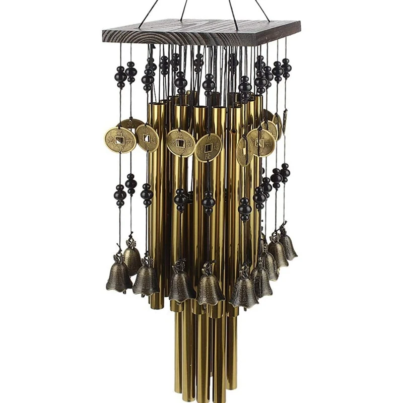 JHD-Outdoor Indoor Metal Tube Wind Chime With Copper Bell Large Windchimes For Yard Patio Garden Terrace Decoration 80Cm
JHD-Outdoor Indoor Metal Tube Wind Chime With Copper Bell Large Windchimes For Yard Patio Garden Terrace Decoration 80Cm