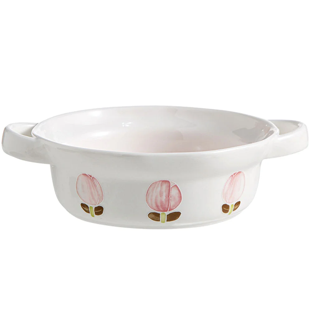 Home Ceramic Big Kitchen Ceramic Bowl Microwavable Double Handle Bowl Microwavable Bowl for Storage Home Kitchen
Home Ceramic Big Kitchen Ceramic Bowl Microwavable Double Handle Bowl Microwavable Bowl for Storage Home Kitchen