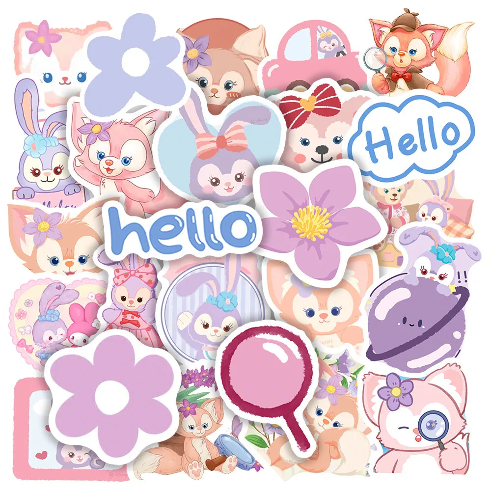 New 50 Kinds of Disney Little Fox Strawberry Bear Duffy Bear Graffiti Stickers Water Cup Waterproof Cute Cartoon Stickers Kawaii
New 50 Kinds of Disney Little Fox Strawberry Bear Duffy Bear Graffiti Stickers Water Cup Waterproof Cute Cartoon Stickers Kawaii