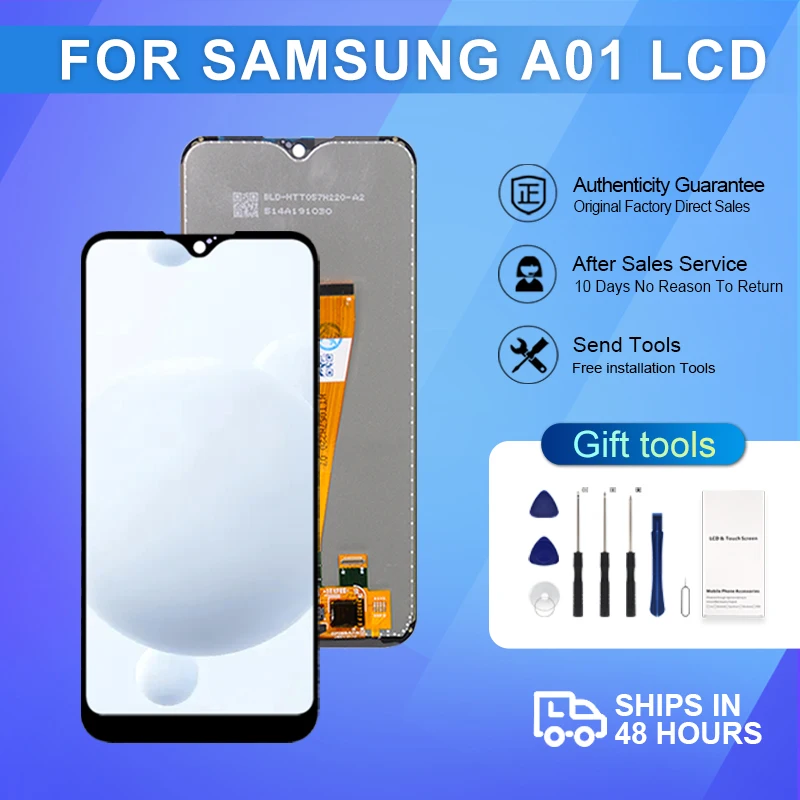 1Pcs 5.7 Inch For Samsung Galaxy A01 Lcd A015 Display With Touch Screen Panel Digitizer A015F A015G Assembly With Tools
1Pcs 5.7 Inch For Samsung Galaxy A01 Lcd A015 Display With Touch Screen Panel Digitizer A015F A015G Assembly With Tools