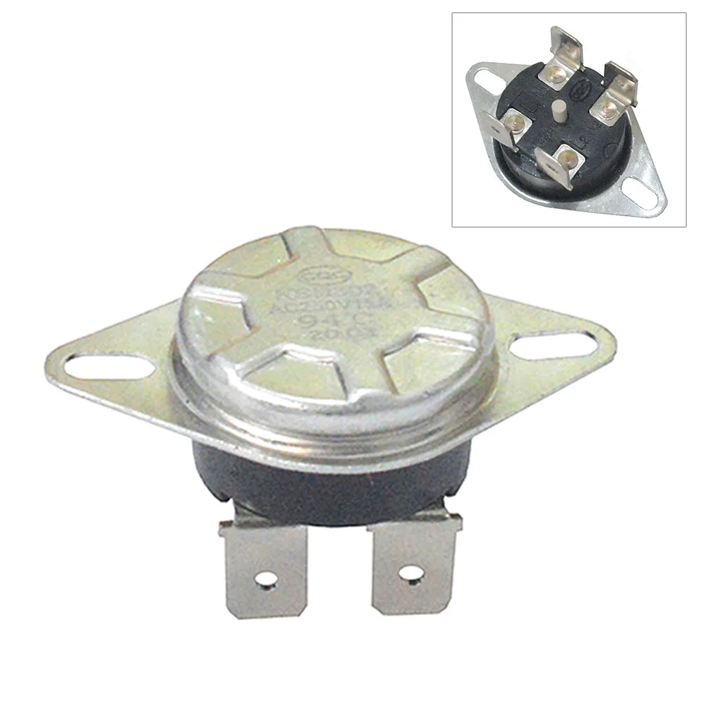 KSD302 15A 250V Temperature Switch Control Sensor Thermal Thermostat 94°C Thermostat Temperature Thermal Control Switch
KSD302 15A 250V Temperature Switch Control Sensor Thermal Thermostat 94°C Thermostat Temperature Thermal Control Switch