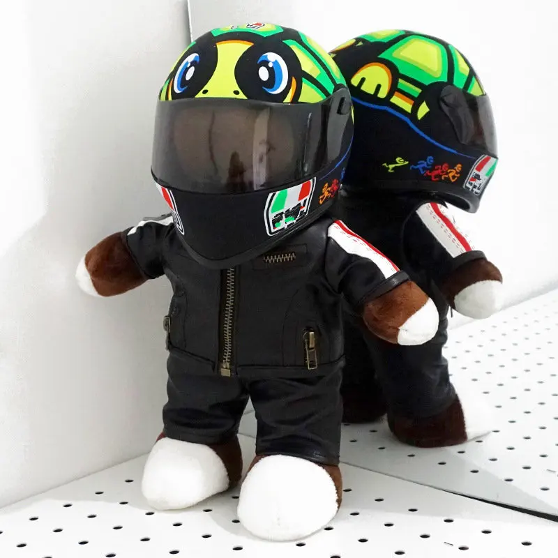 Cool motorcycle Bear Stuffed Plush Toys With Helmet Cycle Racing Helmet Bear Doll Motorcycle Ornament Locomotive And Car Decor
Cool motorcycle Bear Stuffed Plush Toys With Helmet Cycle Racing Helmet Bear Doll Motorcycle Ornament Locomotive And Car Decor