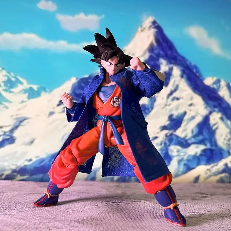 SHF серии Dragon Ball Аниме ручной работы Сон Гоку крутая ветрозащитная и непромокаемая одежда подходит для 1/12 размеров передвижной человекоид
SHF серии Dragon Ball Аниме ручной работы Сон Гоку крутая ветрозащитная и непромокаемая одежда подходит для 1/12 размеров передвижной человекоид