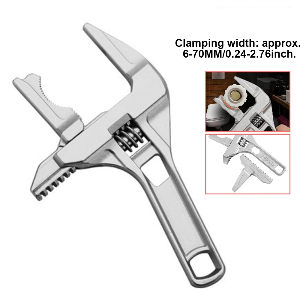 Bathroom Plumbing Wrench Repair Large Opening Spanner Basin Sink Aluminum Alloy Multifunctional Plumber Tool plumbing wrench
Bathroom Plumbing Wrench Repair Large Opening Spanner Basin Sink Aluminum Alloy Multifunctional Plumber Tool plumbing wrench