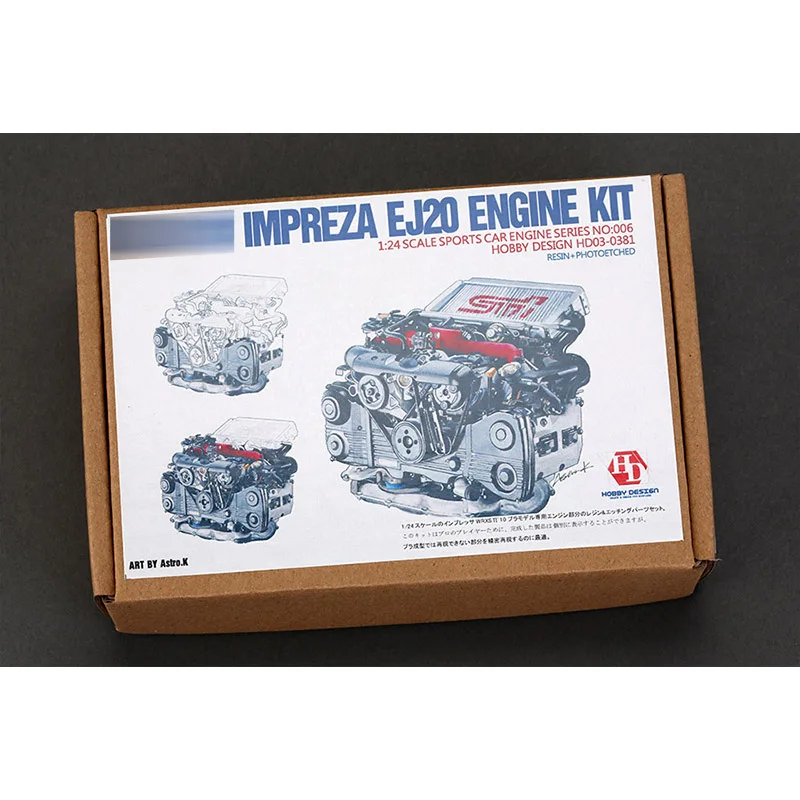 Hobby Design HD03-0381 1/24 Subaru Impreza EJ20 Engine Kit Detail-up Set Hobbyist Gift Hand Made Arts for Professional Adults
Hobby Design HD03-0381 1/24 Subaru Impreza EJ20 Engine Kit Detail-up Set Hobbyist Gift Hand Made Arts for Professional Adults