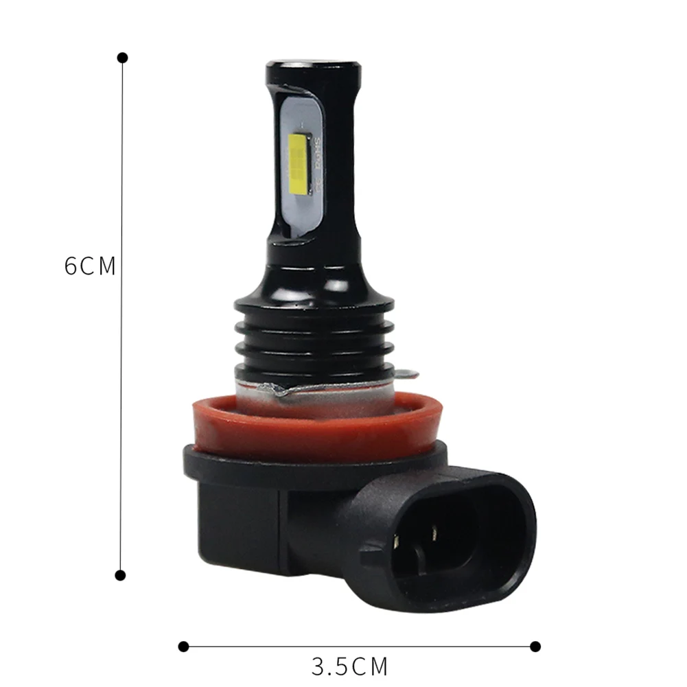 2pcs Car Canbus Error Free H11/H8/H9 LED Headlight Conversion Bulbs Fog Light Bulbs 100W 6000K-7000K 12V-24V DC White Light
2pcs Car Canbus Error Free H11/H8/H9 LED Headlight Conversion Bulbs Fog Light Bulbs 100W 6000K-7000K 12V-24V DC White Light